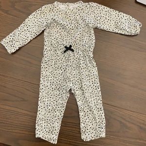 Leopard print bodysuit, 18Mo
